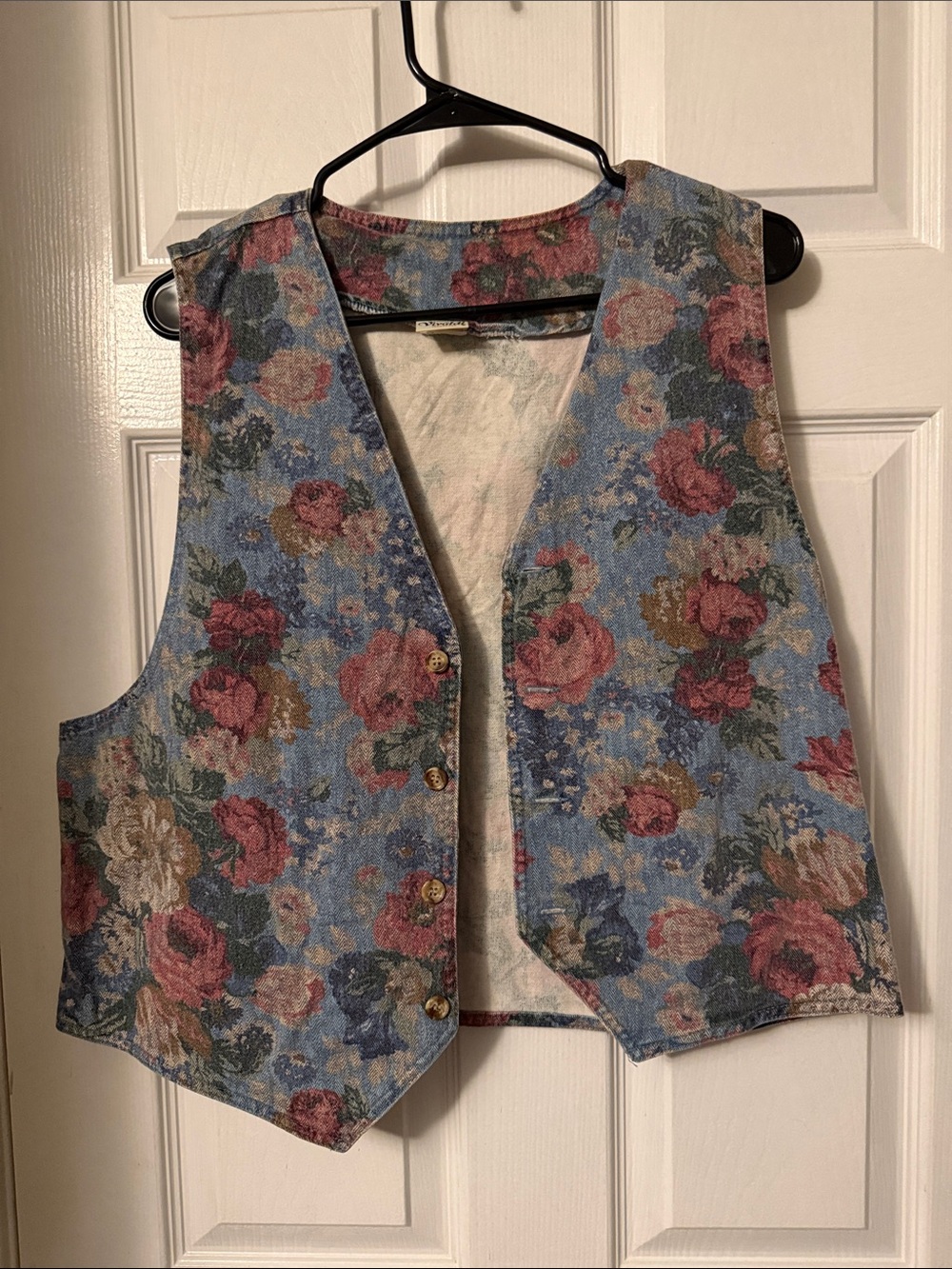 Vivaldi Vintage Flowered Vest